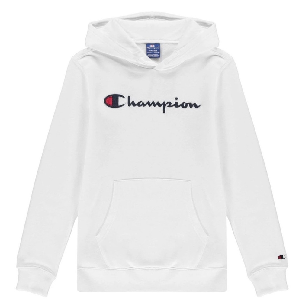 Champion Classic White Pullover Hoodie